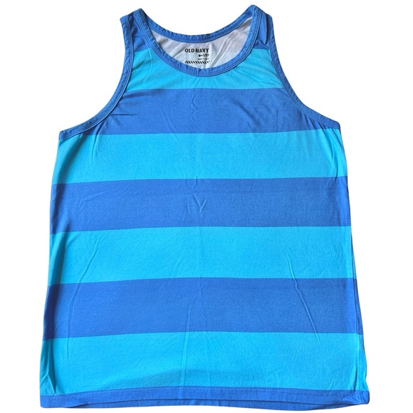 Blue Colorblock Stripe Tank - Picture 1 of 2
